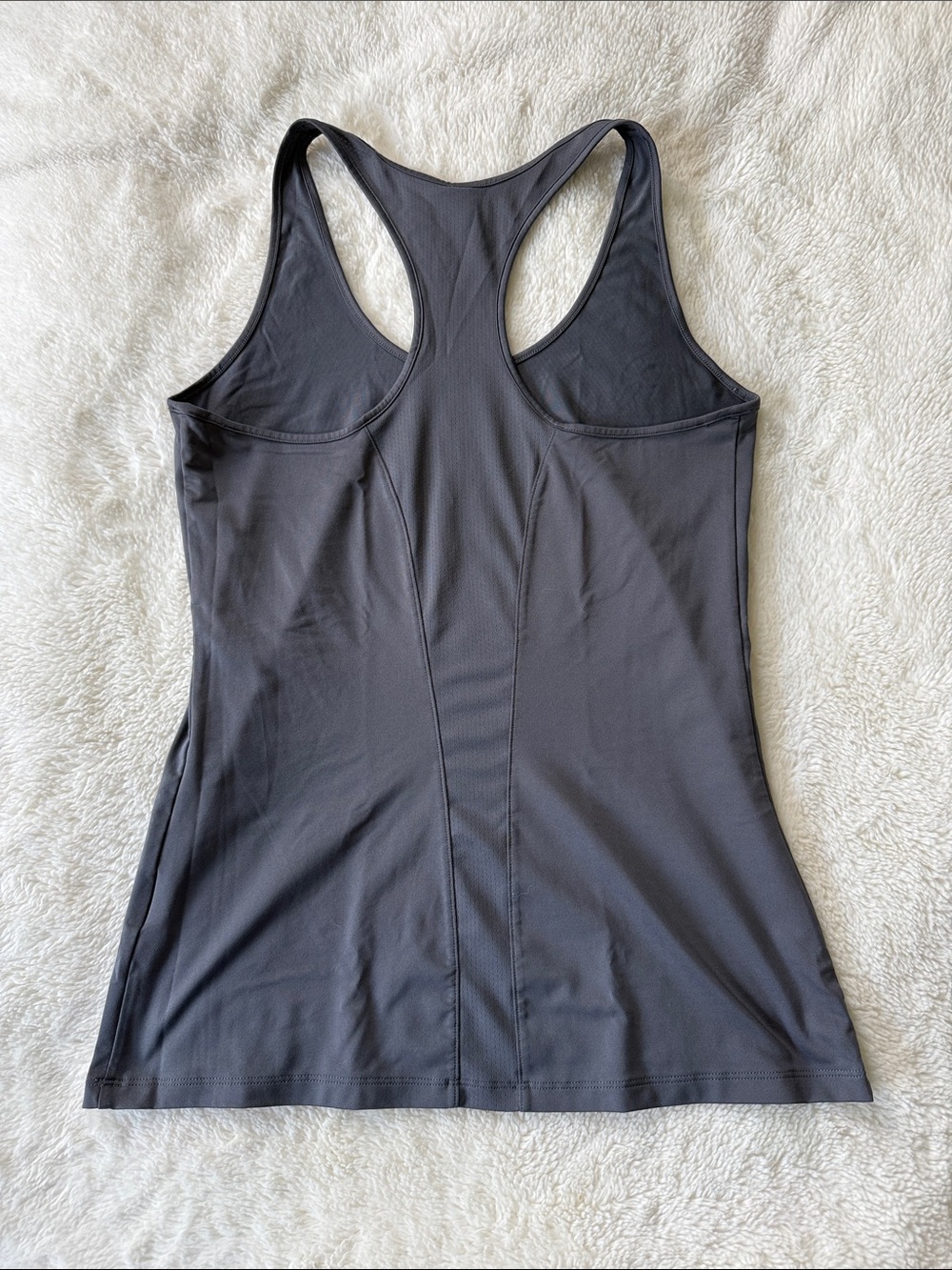Under Armour Gray Racerback Performance Tank - Picture 2 of 3